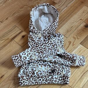 Nike Leopard Print Kids Hoodie 3T